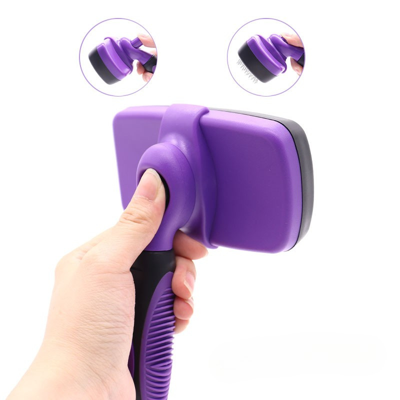 Self-Cleaning Deshedding Brush (2)