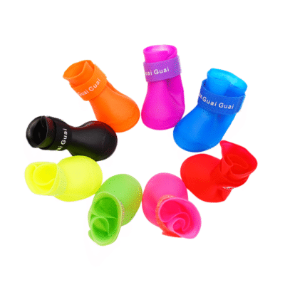 Fruit Color Pet Rain Boots